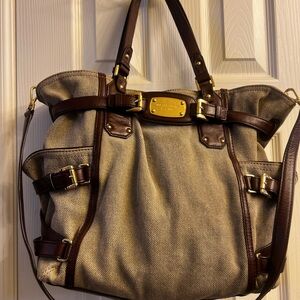 Michael Kors Brown and Tan Women's Bag
